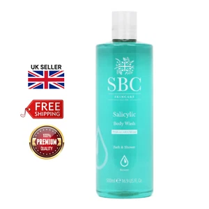 SBC Salicylic Acid Body Wash 500ml - Blemish Free Skin! - Picture 1 of 1