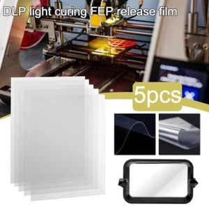 5PCS Resin 3D Printer FEP Film For ANYCUBIC Photon USNEW Plus M3 X B9E1 - Afbeelding 1 van 13