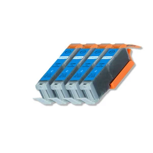 Ink Cartridges for CLI-251C Cyan works with Pixma MG5420 MG5422 MG5520 MG5620 - Picture 1 of 10