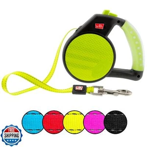 WIGZI reflektierende Gel einziehbare Leine, gelb, klein - Bild 1 von 5