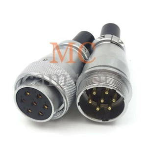Enchufe de aviación WEIPU WS28 25A 7 pines, conector de alimentación eléctrica industrial - Imagen 1 de 7