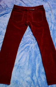 Hurley 84slim Corduroy Pants Blood Red - Picture 1 of 9