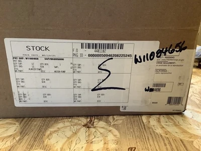 Brand New OEM Dishwasher Drain Pump W10805386, Same Day Ship - Image 1 of 4