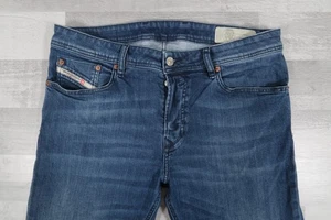 Mens Diesel WAYKEE Stretch Regular Straight Blue Jeans W33 L33 Wash 082AZ - Picture 1 of 13