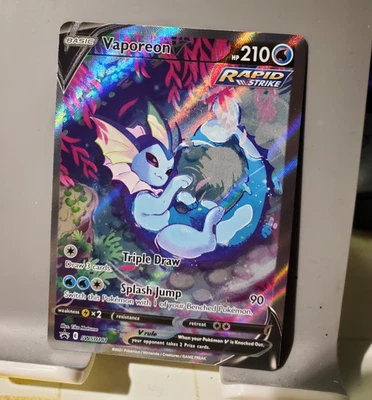 Vaporeon V SWSH181 SWSH: Sword & Shield Promo Cards Holo - Image 1 of 3