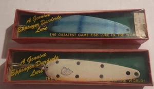 2 1960s EPPINGER SEADEVLET Fishing SPOON LURES 3232 + 6155 - Picture 1 of 8