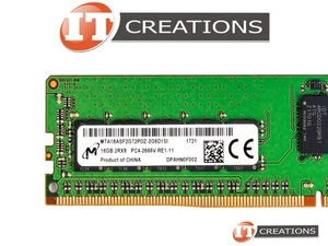 MICRON 16GB PC4-2666V-R DDR4 REGISTERED ECC 2RX8 MEMORY MTA18ASF2G72PDZ-2G6D1SI - Picture 1 of 2