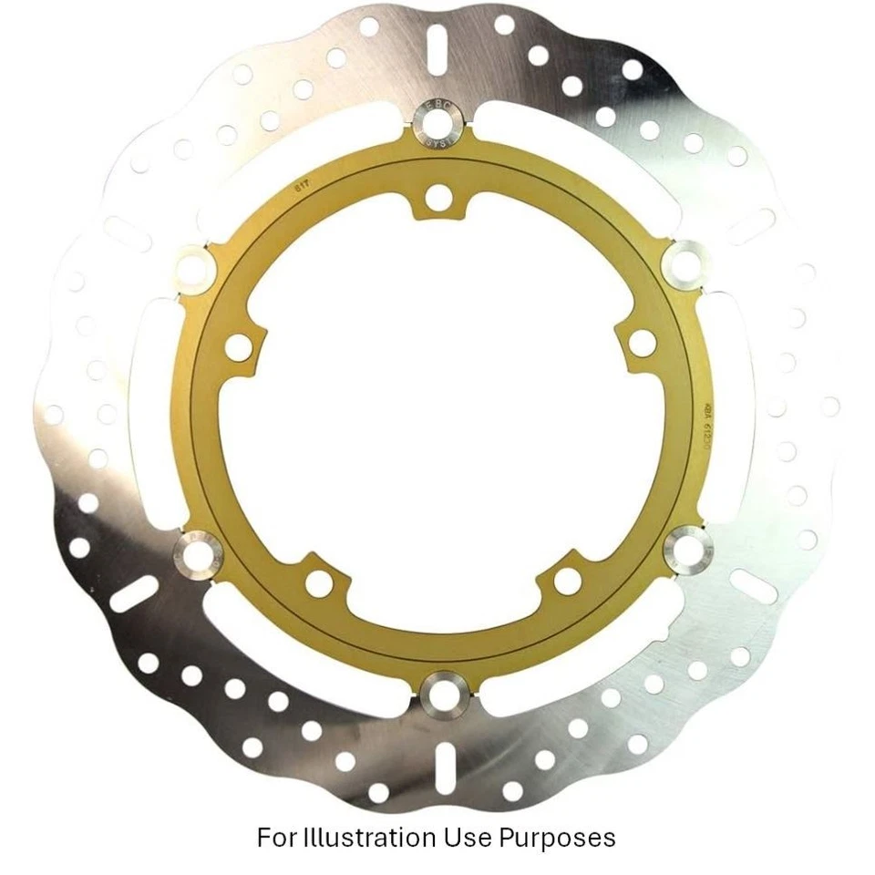 Disco de freio EBC S/Steel Float Cont XC 15 FRHS para Triumph Sprint GT 1050 SE 10-20 - Imagem 1 de 2
