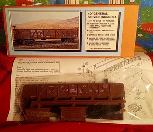 New York Central 40' Composite Gondola Walthers Kit 933 HO In Bags NYC 349112  - Picture 1 of 6