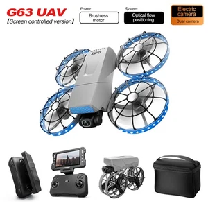 Cool Light Drone 4.3" Remote Control Screen Protection Aircraft Toy G63 - Picture 1 of 21