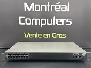 Tripp Lite B096-016 1U 16-port Console Server Switch /w 2x PSU - Picture 1 of 7