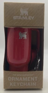Portachiavi Stanley 4,45" Quencher Tumbler FOB Decorazione Natalizia Rosso Delizioso💖 - Foto 1 di 5