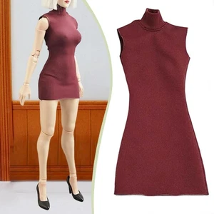 1:12 Female Figure Doll Clothes Model Clothing Trendy Fancy Dress Collector Gift - Picture 1 of 20