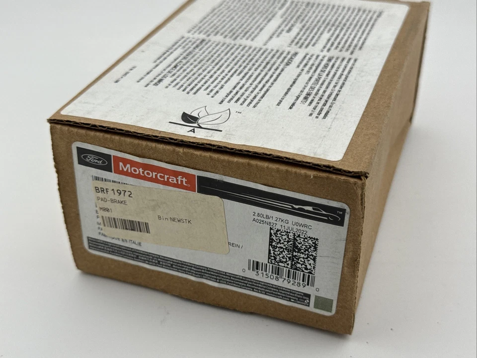 Juego de pastillas de freno delanteras Motorcraft Ford Explorer Flex Taurus BRF-1972 FB5Z-2200-E Foto 1 de 4