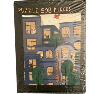 Jigsaw Puzzle 508 Pieces - Building Fan-by Andrea Caceres - Picture 1 of 4