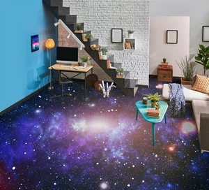 3D Starry Sky 33RAIN59 Floor WallPaper Murals Wall Print Decal AJ Honey - Picture 1 of 6