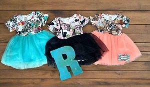 Girls Cowgirl Tutu Dress: Western Party Outfit - Picture 1 of 10