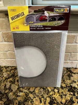 FALLER HO 170831 TUNNEL PORTAL DECORFLEX NEW SEALED NATURAL STONE - Image 1 of 2
