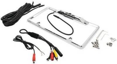 NEW Crimestopper SV-5430C Chrome Waterproof License Plate Mounted Rear Camera - Image 1 of 3