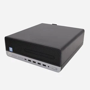 HP ProDesk 600 G3 SFF i3 7th Gen 8GB 128GB SSD Windows 10 Pro Microtower - Picture 1 of 5