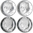 2023 P D S S Kennedy Half Dollar Year Set Silver & Clad Proof & Bu Us 4 Coin Lot