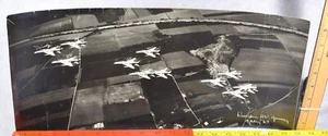 1963 Ramstein Airbase Germany Vietnam Air Force Jet Fighter Planes Flying Photo - Picture 1 of 9