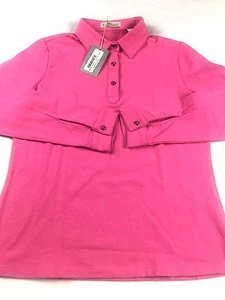 Camisa de Golf Tehama Damas Talla M Manga Larga Rosa Venta al por menor a $77 NUEVA - Imagen 1 de 12