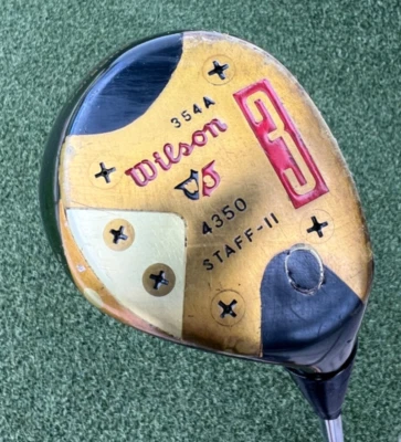 Wilson STAFF-II 4350 - 3 дерева - стальной стержень - 43,5" - RH! - Рукоятка Victory Pride - Изображение 1 из 4