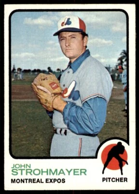 1973 Topps: John Strohmayer Baseball Cards #457 - Image 1 of 2