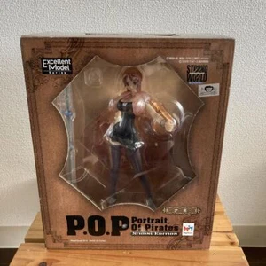 One Piece Nami Portrait.Of.Pirates Figure STRONG Edition Megahouse FedEx - Picture 1 of 8