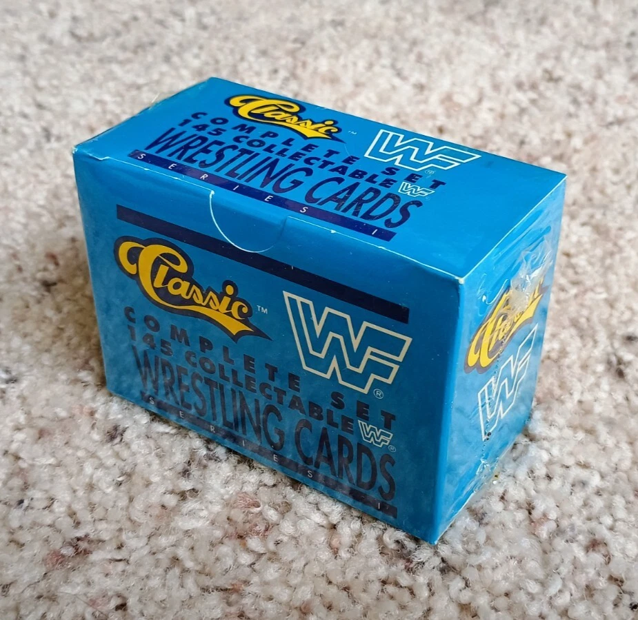 1990 Classic WWF (1) Sealed Set Series 1 from Case - Hogan Warrior RC Andre WWE - Image 1 of 4