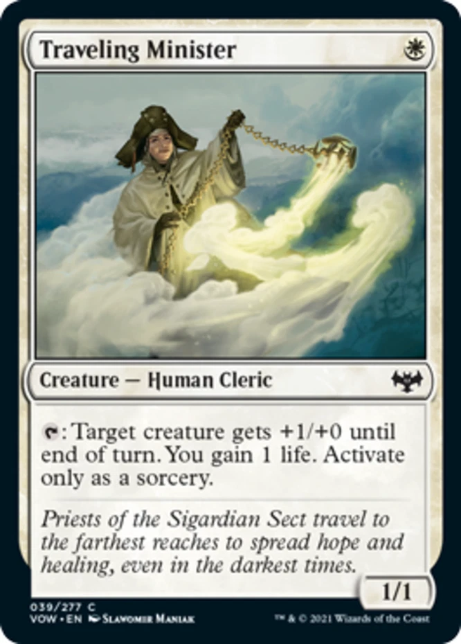x1 Traveling Minister - Innistrad: Crimson Vow - NM - MTG - Image 1 of 1