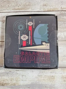 Star Wars Galactic Empire 4 Pack Square Coasters 4 Inch New Sealed Darth Vader - Bild 1 von 12