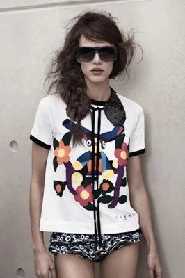 Nuevo y en caja Marni at H&M Impresionante cuello de lentejuelas negro Foto 1 de 4