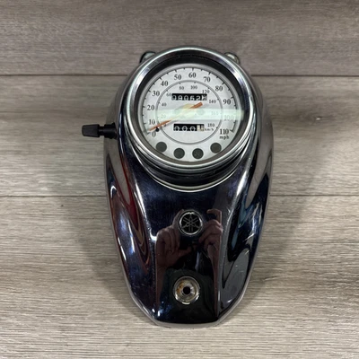Yamaha V Star 650 XVS650 1998-2015 velocímetro calibre clásico instrumento Speedo Foto 1 de 4