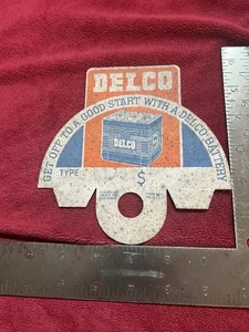 Vintage 1950’s Delco Battery Post In-Store Display Advertising. - Picture 1 of 6