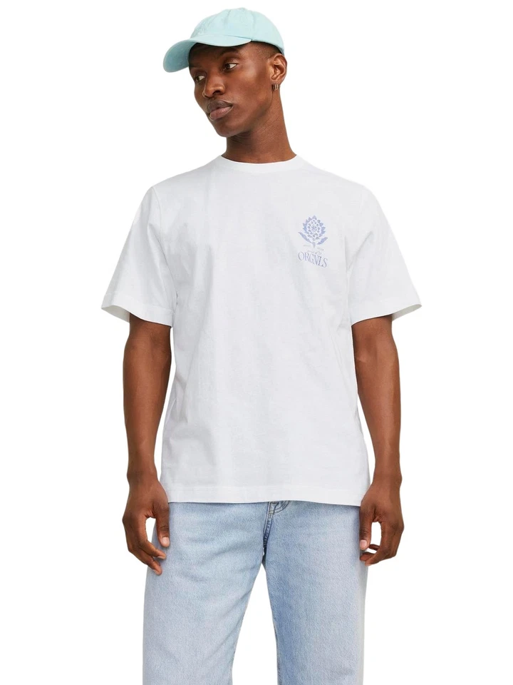JACK&JONES Camiseta Cuello Redondo Hombre Jornoto Gráfico Chest - Relaxed Fit - Imagen 1 de 1