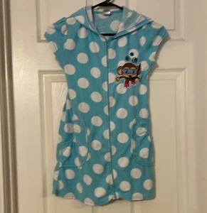 St Eve Blue Polka Dot Swim Coverup Girl’s L - Picture 1 of 4