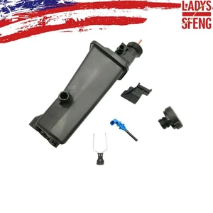 Engine Coolant Reservoir Expansion Tank+Cap+Sensor for BMW X3 X5 E46 330i 352i - Picture 1 of 6