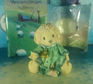 Enesco Figurine Mary Had A Little Lamb Baby's First Shearcut Mary Rhyner-Nadig - Picture 1 of 4