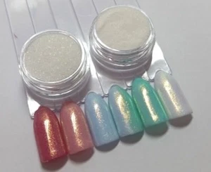 NailArt MERMAID EFFECT MEERJUNGFRAU Pigment 6ml Glitter Trend magic Glimmer - Bild 1 von 12