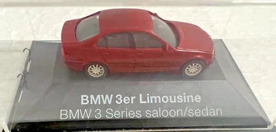 BMW 3 Serie Limousine Saloon/Sedan Herpa Exclusiv 1:87 H0 In OVP - Immagine 1 di 2
