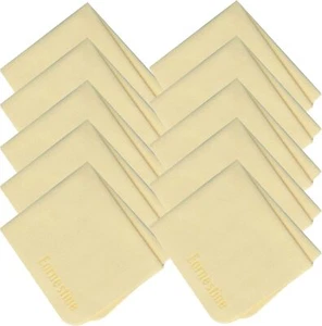 Earnestine 10 Pack 6" x 7" Premium Thick Microfiber Eyeglasses Cleaning Cloth - Picture 1 of 6