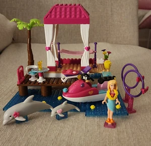 BARBIE Mega Bloks Build 'n' Play Tropical Resort 80244 - Picture 1 of 6
