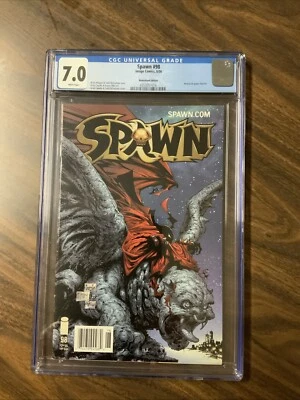 Spawn #98N Newsstand Variant CGC 7.0 WHITE PAGES  RARE HTF - Image 1 of 4