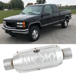For Chevrolet GMC C K 1500 2500 1996-98 2.5" Catalytic Converter Stainless Steel - Bild 1 von 19