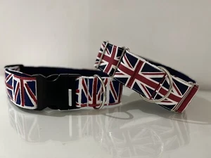 50 mm coronation union jack dog collars  - Picture 1 of 4