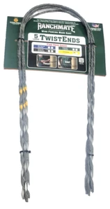 Ranchmate LTE-125C Twist End, Large, Acciaio, Giallo, Zincato, per PENTOLE 4"- 8" - Foto 1 di 3