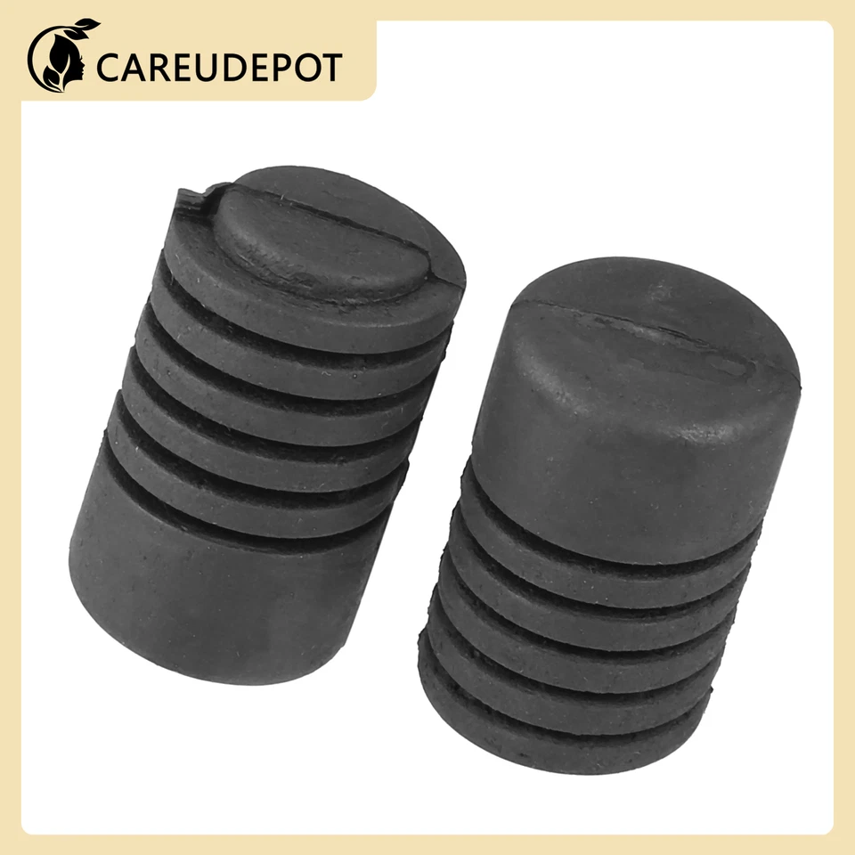 Parachoques de goma para capó de coche parachoques topes de goma negra para Kia artículo de 2 Foto 1 de 4