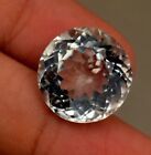 Natural Aquamarine Gemstone Top Faceted Round Cut 14.40 Ct Loose Gemstone